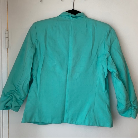 Turquoise Blazer! - Picture 3 of 3